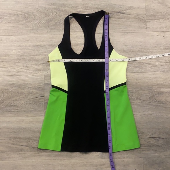 Lululemon Racer back tank top Neon - Picture 7 of 8